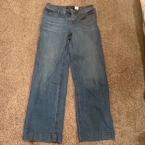Tin Haul Blue Wide Leg Jeans